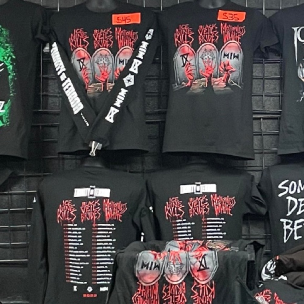 DISO! Trinity of Terror Tour Tee!